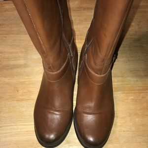 CLARKS 26104788-BRN Clarks Plaza Steer Women Tall